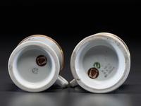 Two Porcelain Occupational Shaving Mugs