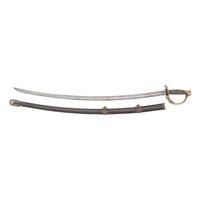 Caldwell Retailed Silver Gripped Model 1840 Cavalry Officers Presentation Sword to Col. (General) Hiram Berry - 4th Maine Vols. KIA at Chancellorsville with (2) CDVs and a Commemorative Coin