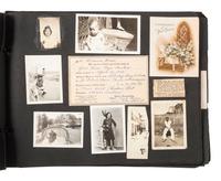 [EARLY PHOTOGRAPHY]. Album containing photos of a multi-generational African American family in Washington, DC. Ca early-to-mid 20th Century.