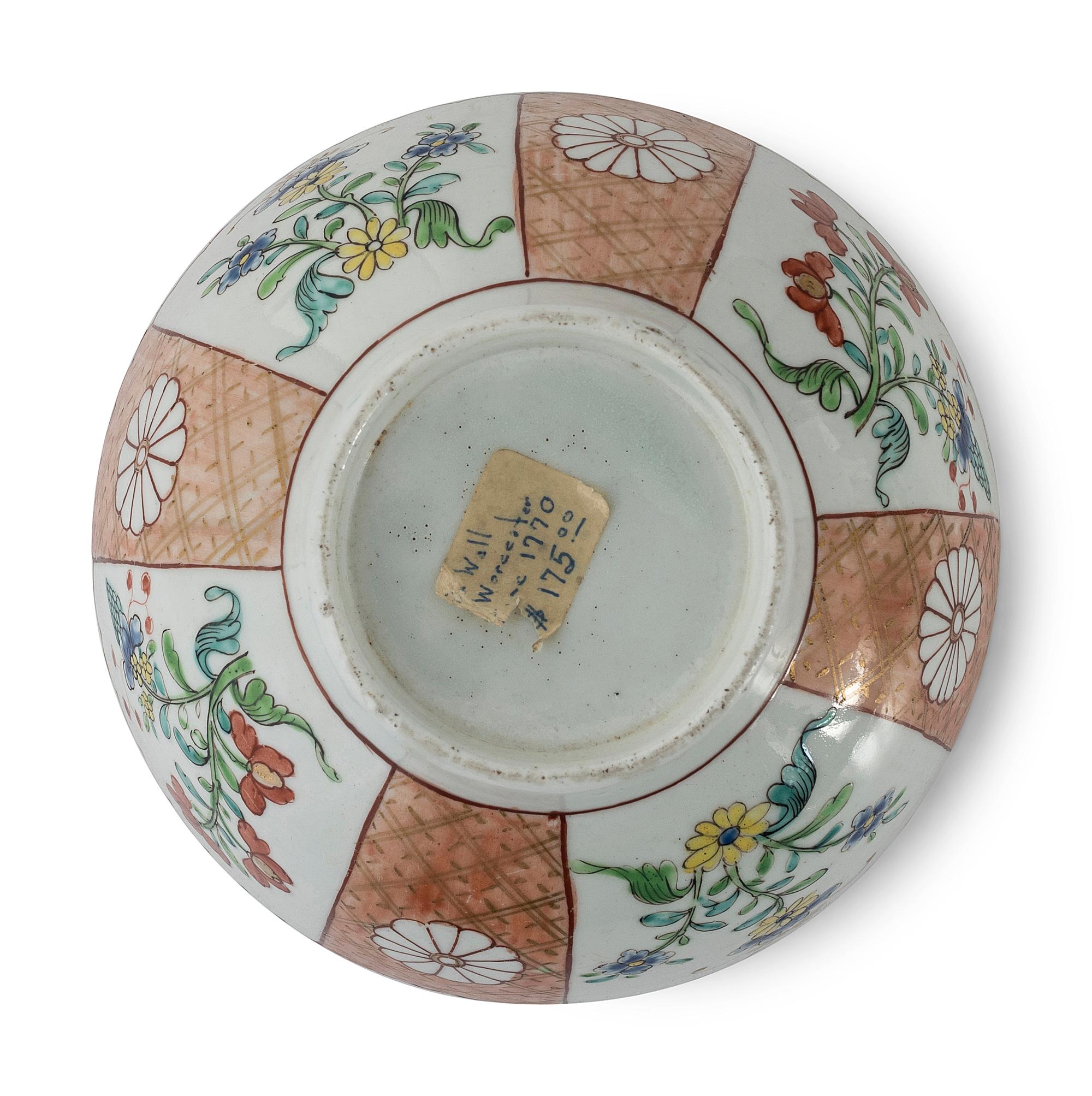 A Dr. Wall-Era Worcester Porcelain Bowl