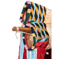 Ute Beaded Mountain Lion Hide Bowcase and Quiver