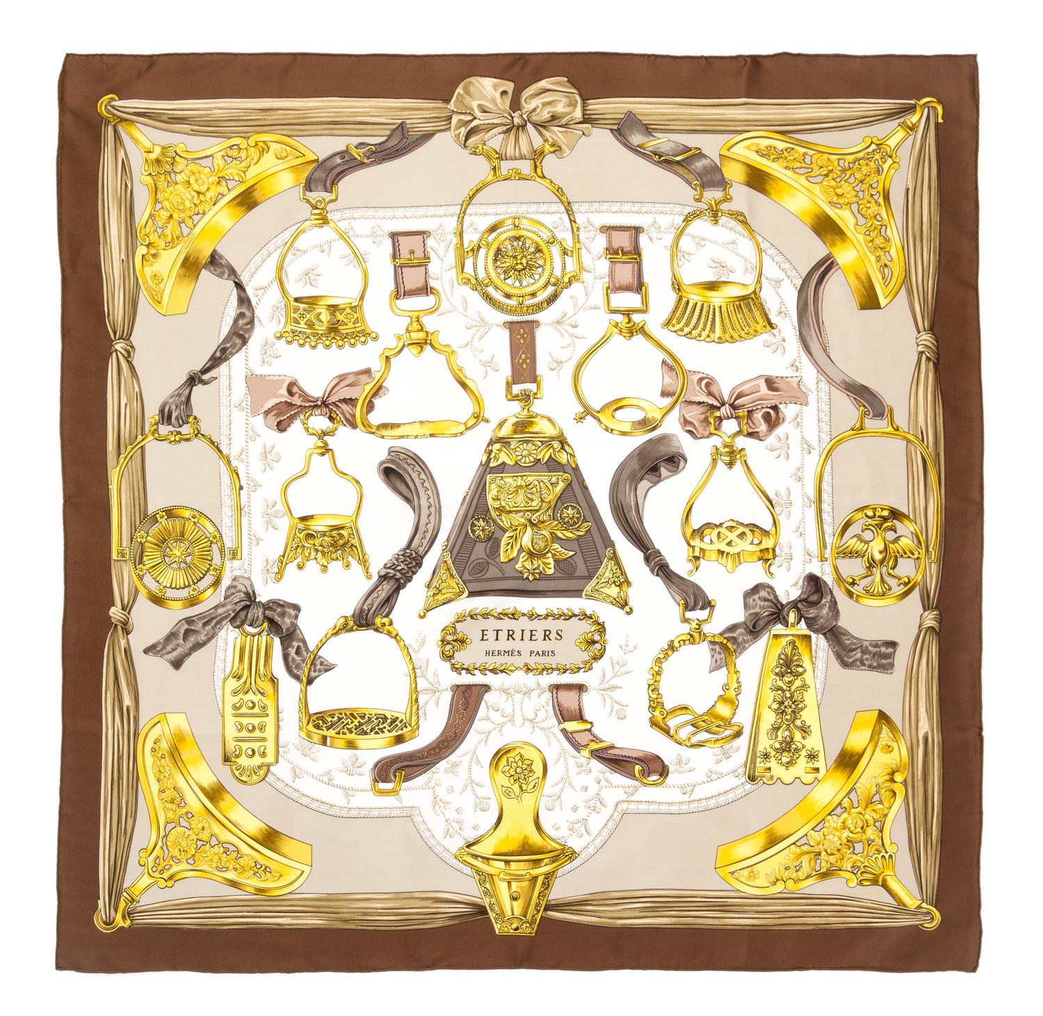An Hermès 90cm Silk Scarf, 36" x 36".