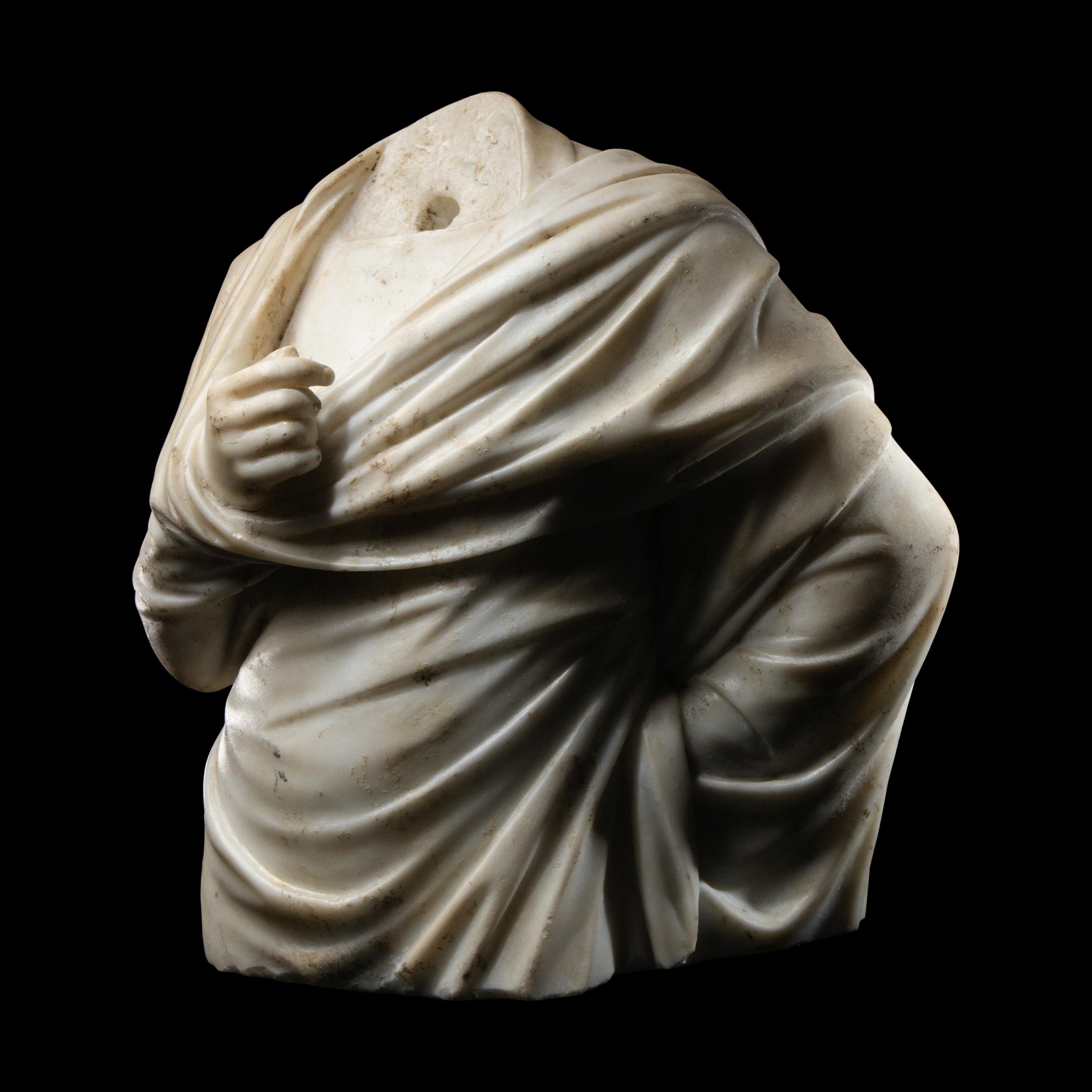 A Roman Marble Draped Torso