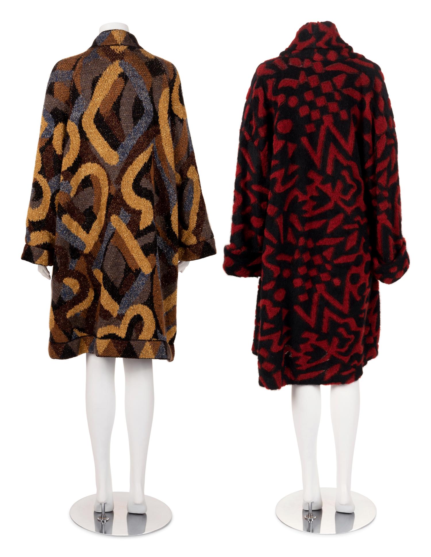 Two Missoni Knit Coats