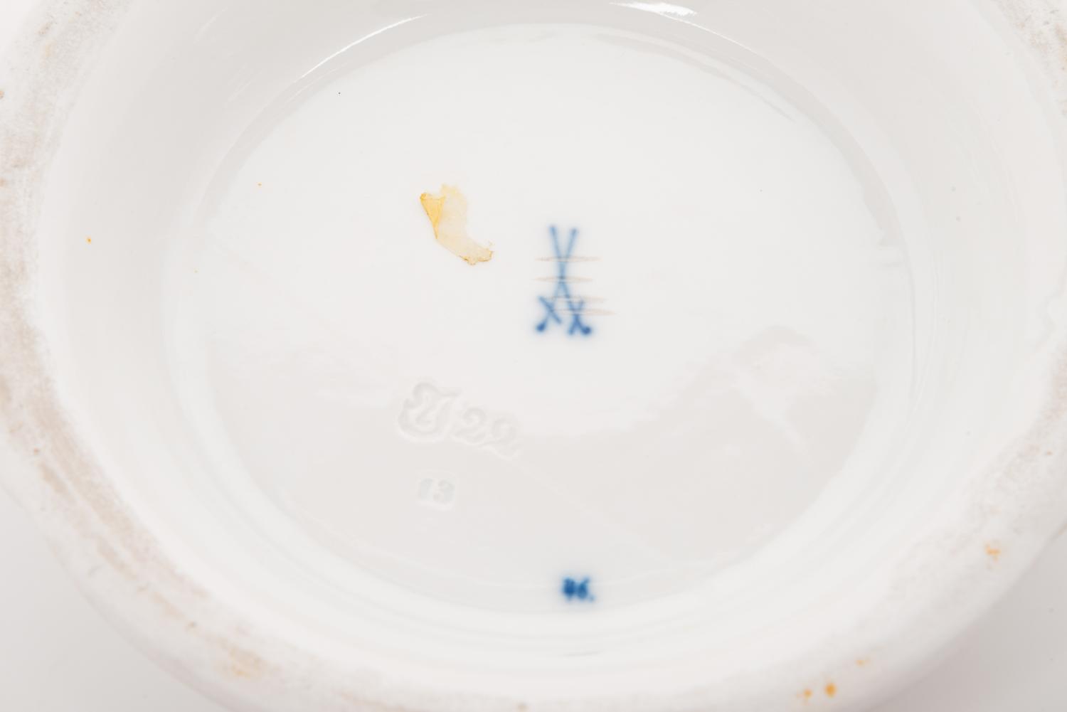 A Meissen Porcelain Covered Serving Dish