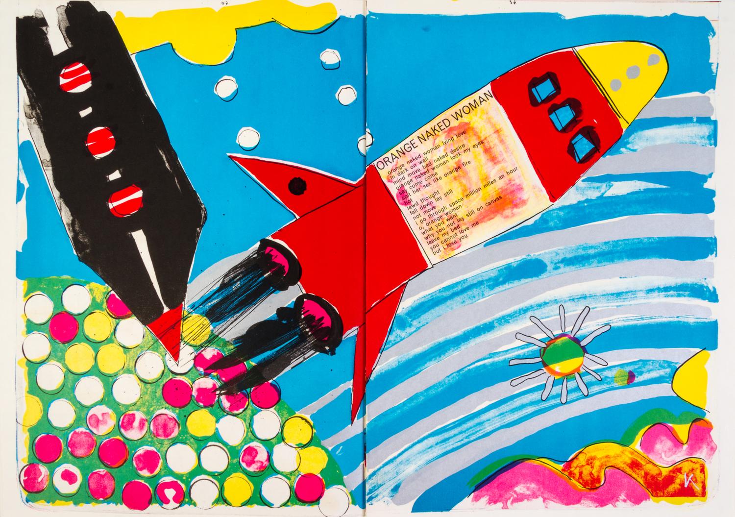 (WARHOL, ANDY, et al.) TING, WALLASE. One Cent Life. Ed. by Sam Francis. Bern, 1964. Limited.