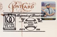 A Collection of 24 Legends of Baseball First Day of Issue Perez Steele Postcards,
