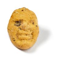 A Phoenician Glass Face Bead