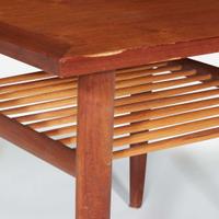 George Nakashima (American, 1905-1990) "Origins" Side Table, Model No. 240, Widdicomb, Grand Rapids, Michigan, circa 1960
