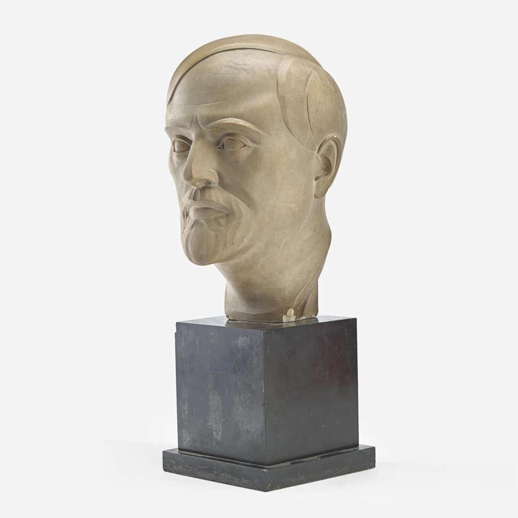 Boris Lovet-Lorski (American, 1894-1973) Head of a Bearded Man