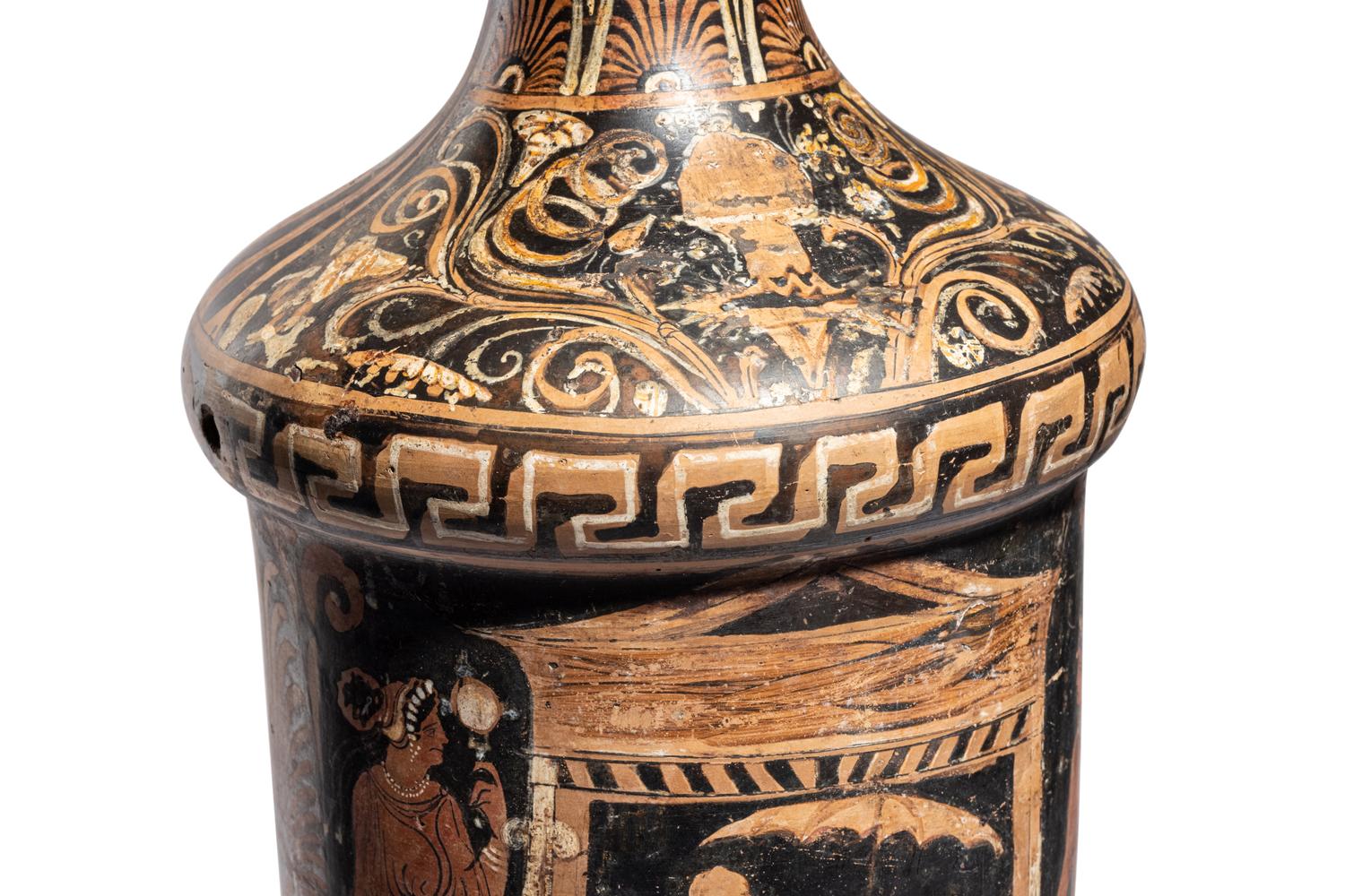 An Apulian Red-Figured Barrel Amphora