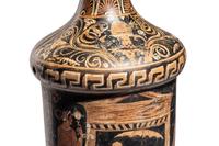 An Apulian Red-Figured Barrel Amphora