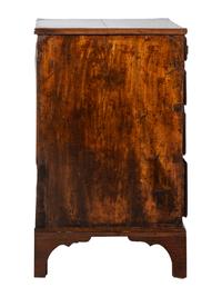 A Mahogany and Oak Chest of Drawers