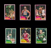A Complete Set of 1981-82 Topps Basketball Cards Including Larry Bird and Magic Johnson
