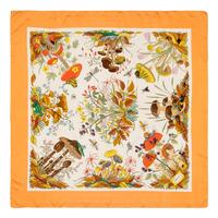 Gucci, Five Silk & Two Cotton Scarves