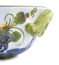 A Garofano Faenza for Sigma Taste Setter Blue Carnation Porcelain Dinner Service
