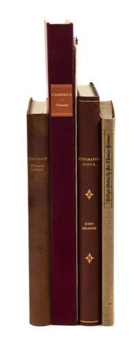 [FACSIMILES]. A group of 5 facsimiles of medical and scientific works, comprising: