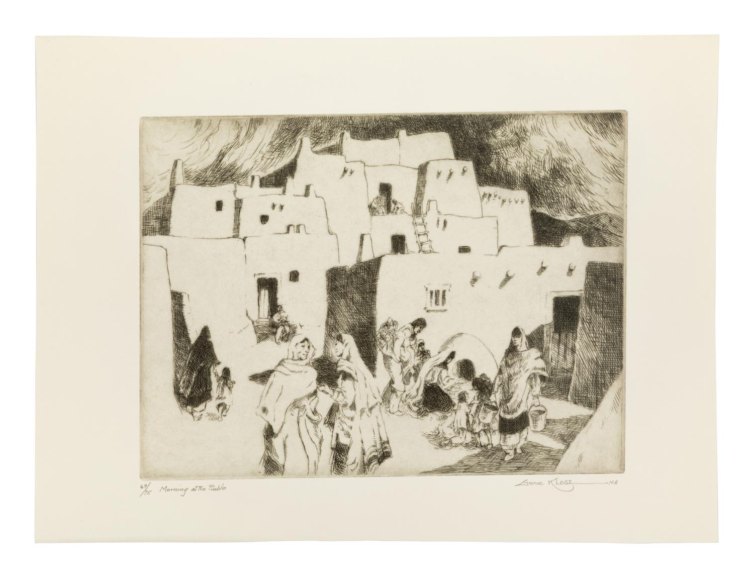 Morning at the Pueblo, edition 69/75