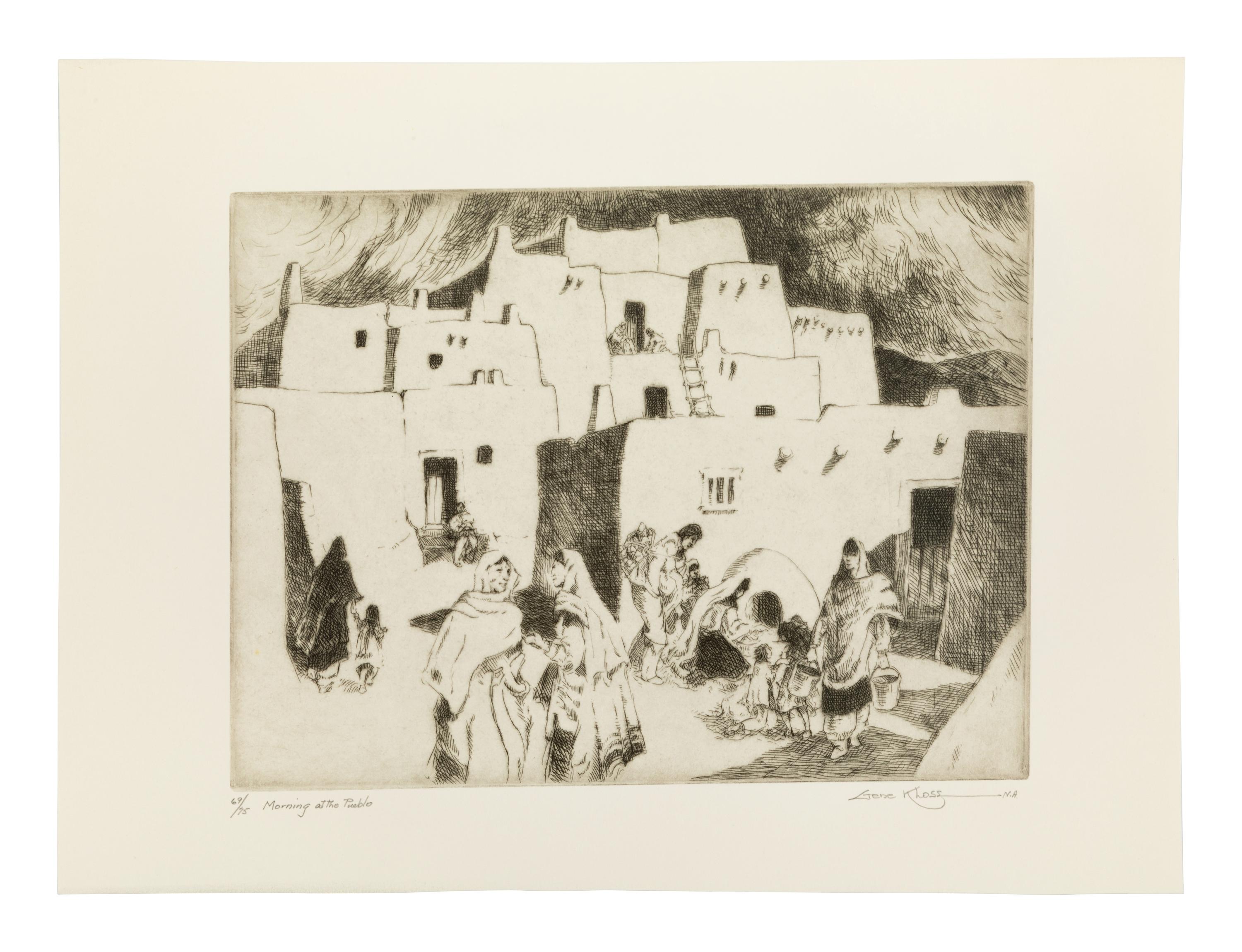 Morning at the Pueblo, edition 69/75