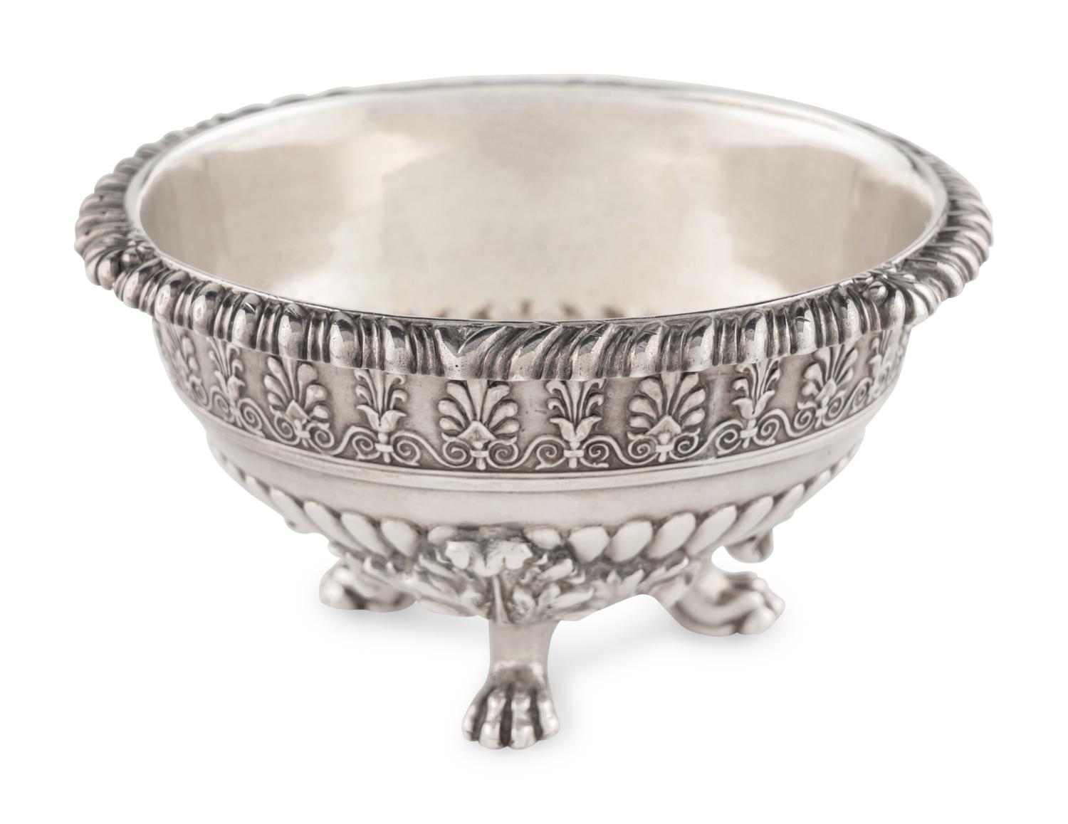 A Set of Six Paul Storr Silver Salts