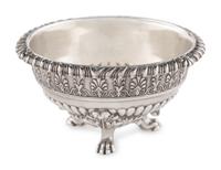 A Set of Six Paul Storr Silver Salts