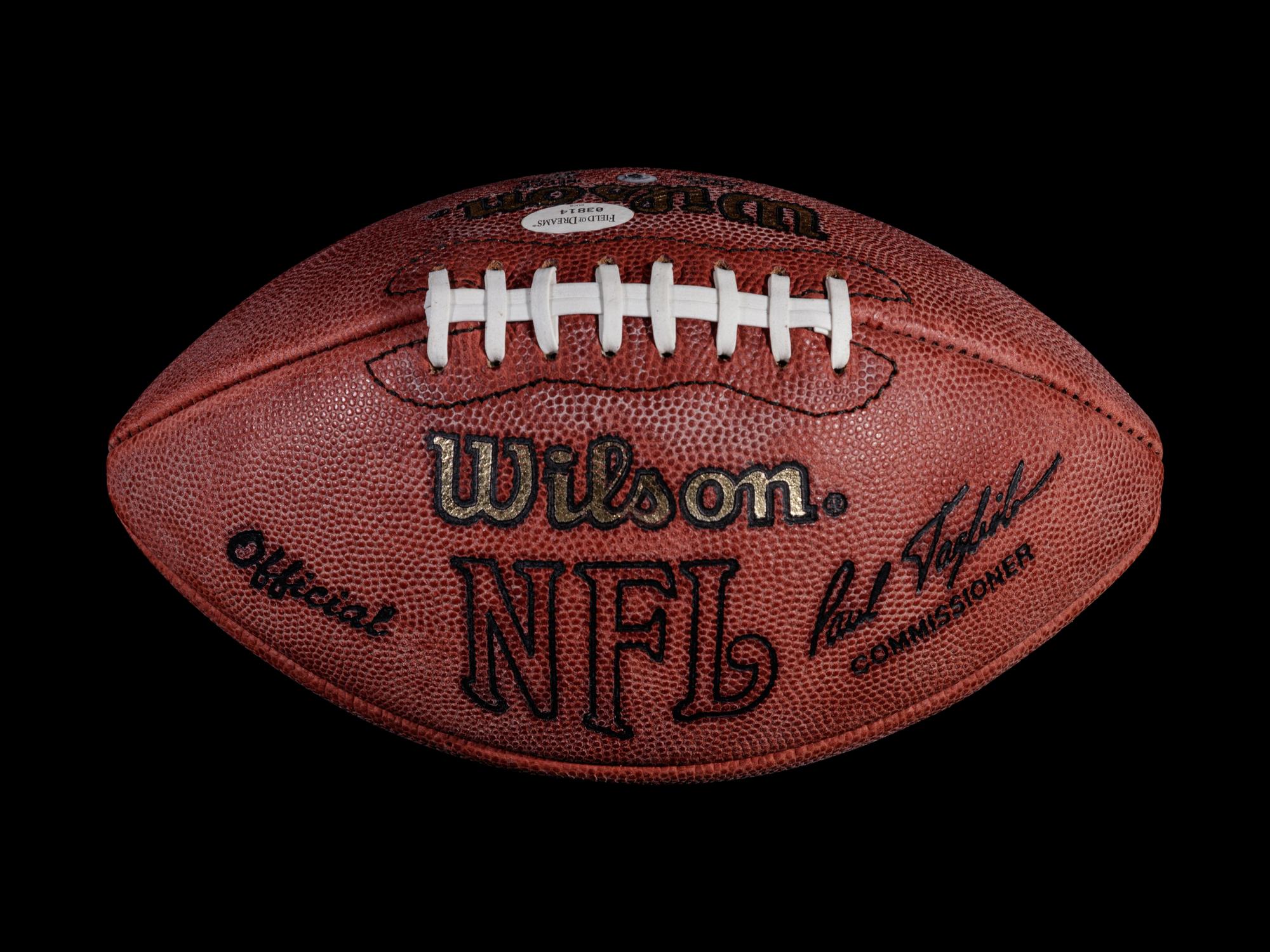 A Walter Payton Signed Wilson NFL Game Football,