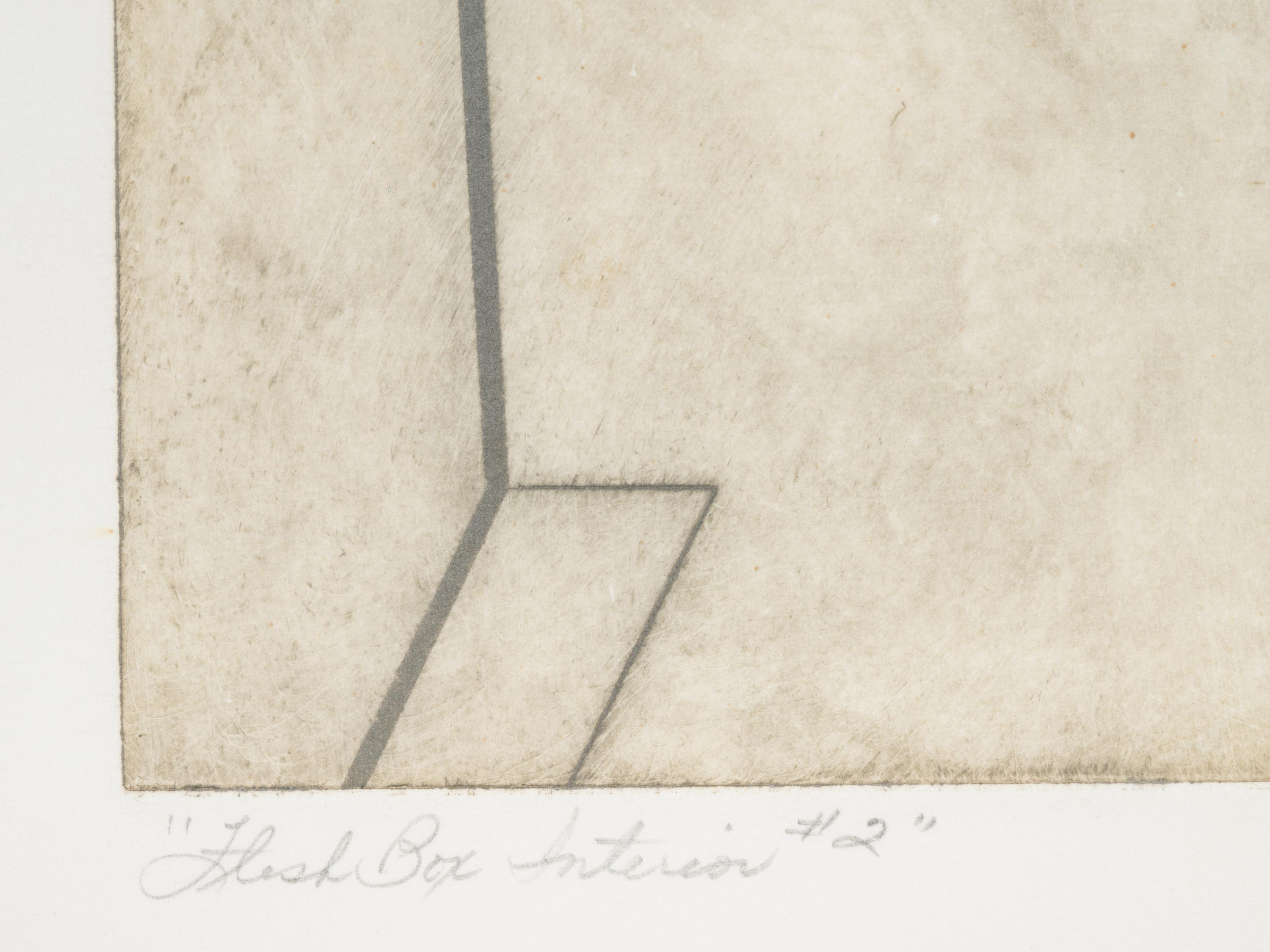 Flesh Box Interior #2, and Cancel, Cancel, Cancel #4 (Pair of Works), 1981 and 1983