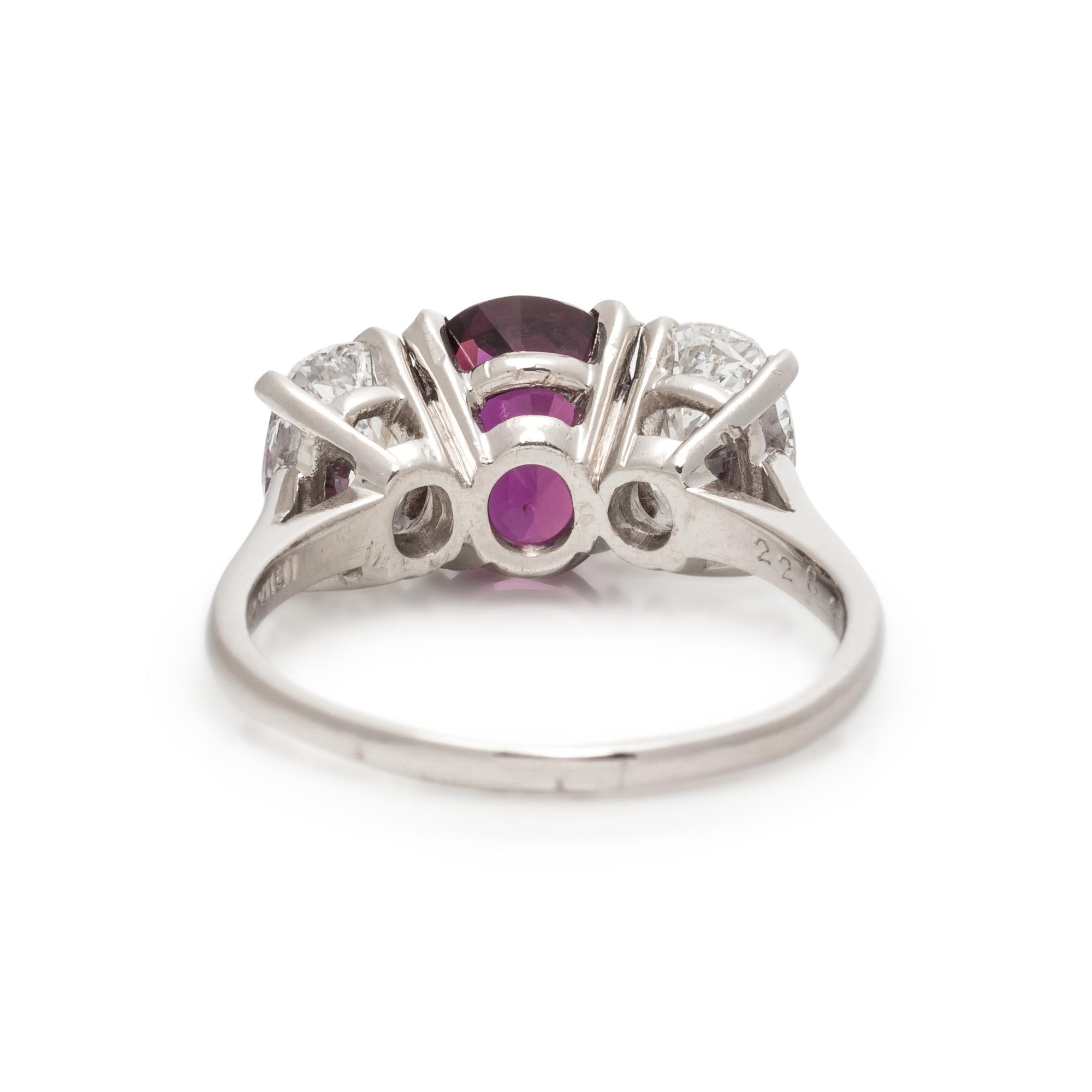 RUBY AND DIAMOND RING