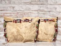 Sioux Beaded Hide Possible Bags, Matched Pair