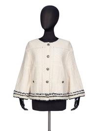 Chanel, Cable-Knit Cashmere Cardigan