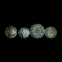Four Greek or Achaemenid Bronze Bowls