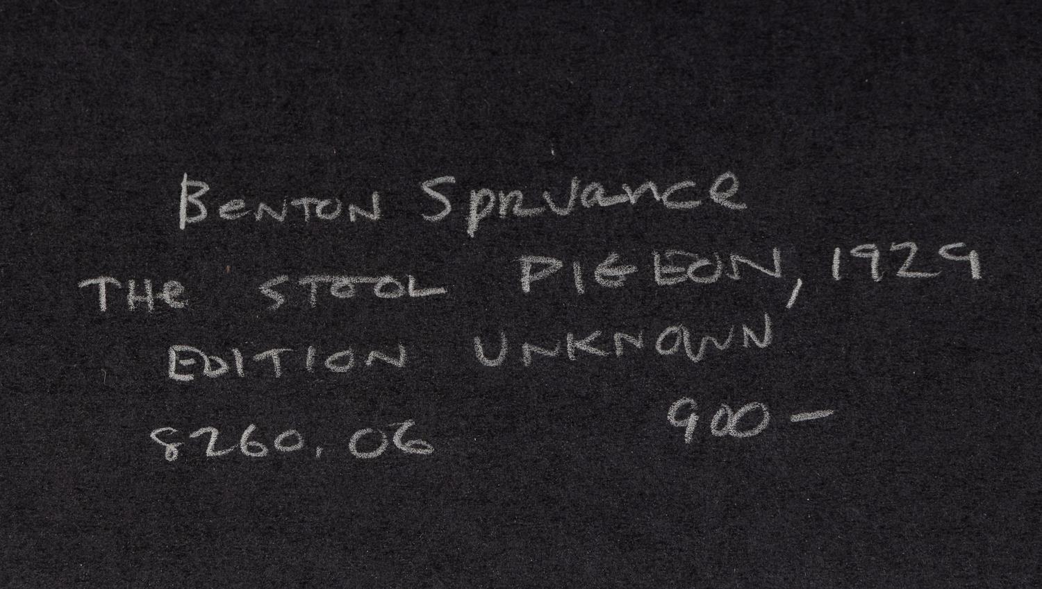 The Stool Pigeon, 1929