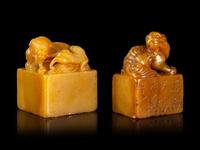 Two Soapstone Seals