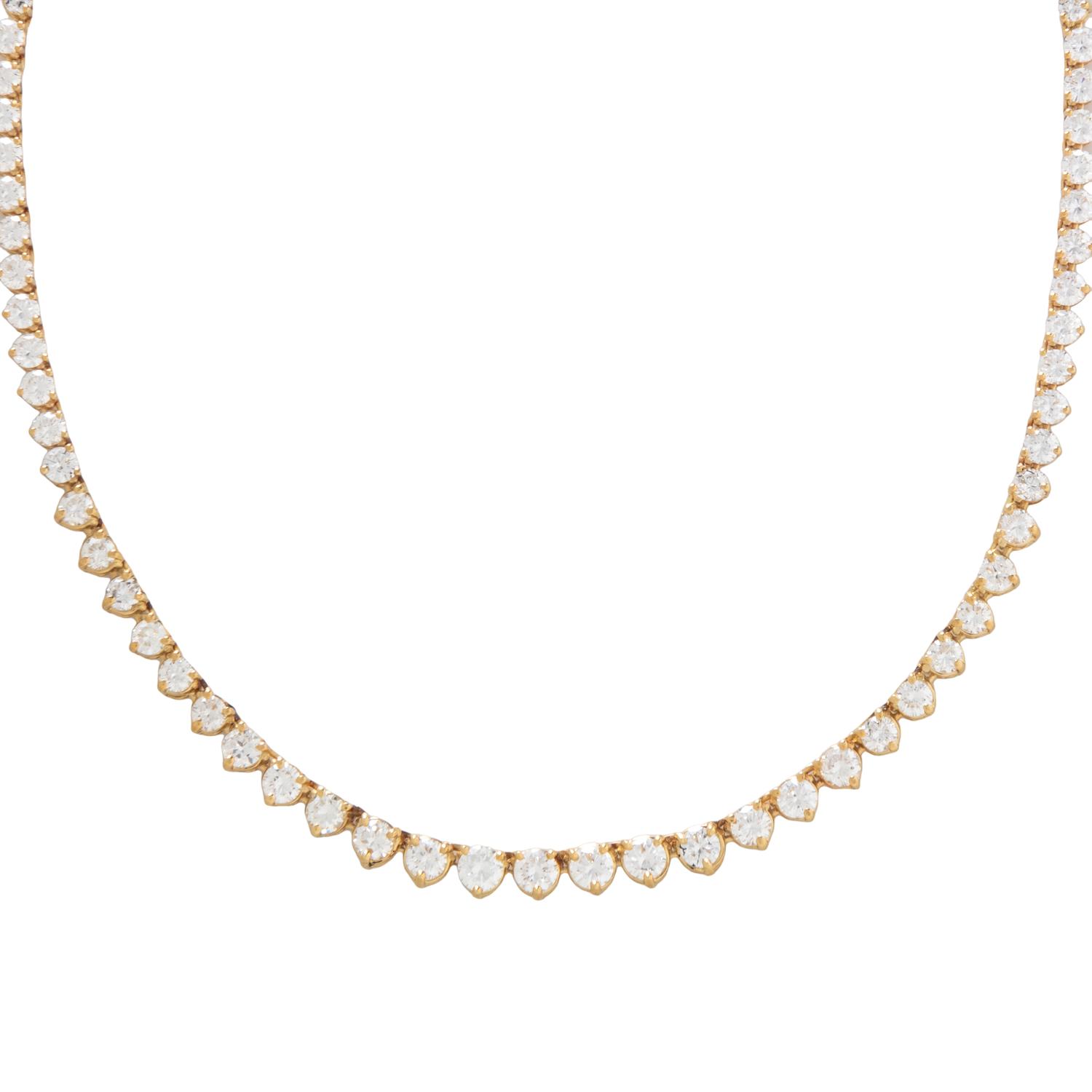 DIAMOND RIVIÈRE NECKLACE