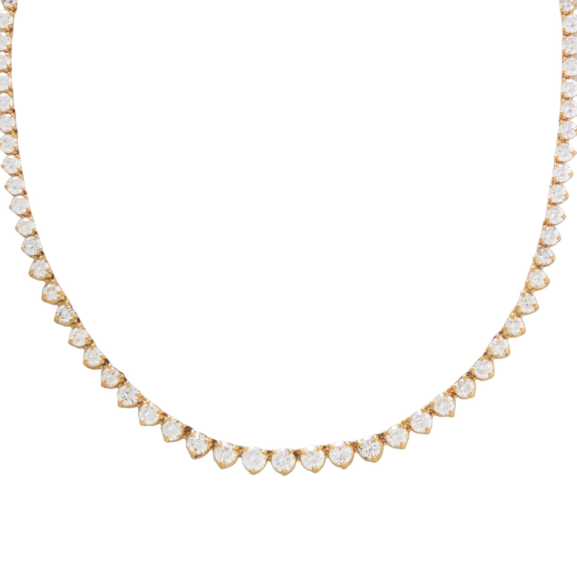DIAMOND RIVIÈRE NECKLACE