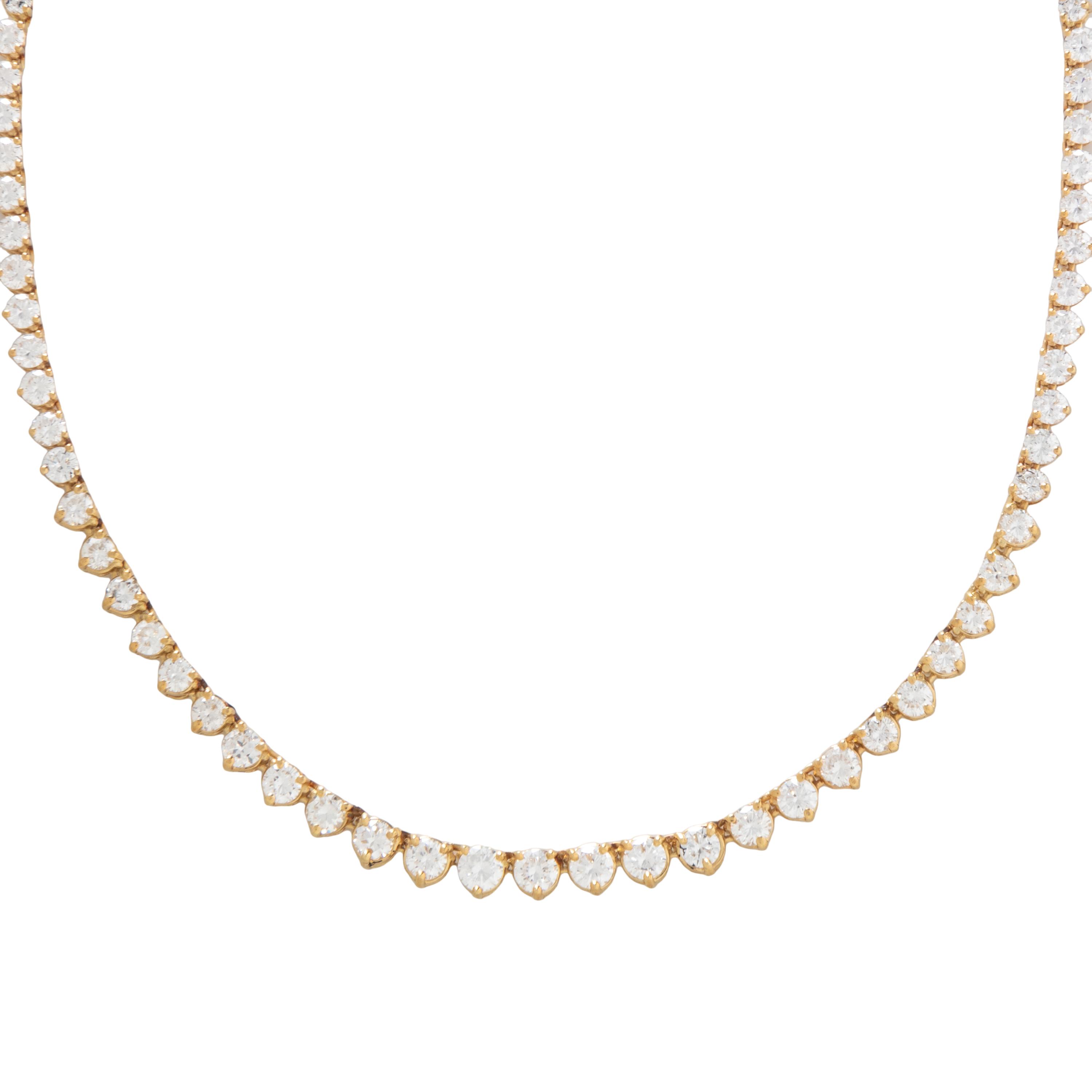 DIAMOND RIVIÈRE NECKLACE