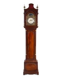 A George III Mahogany Tall Case Clock