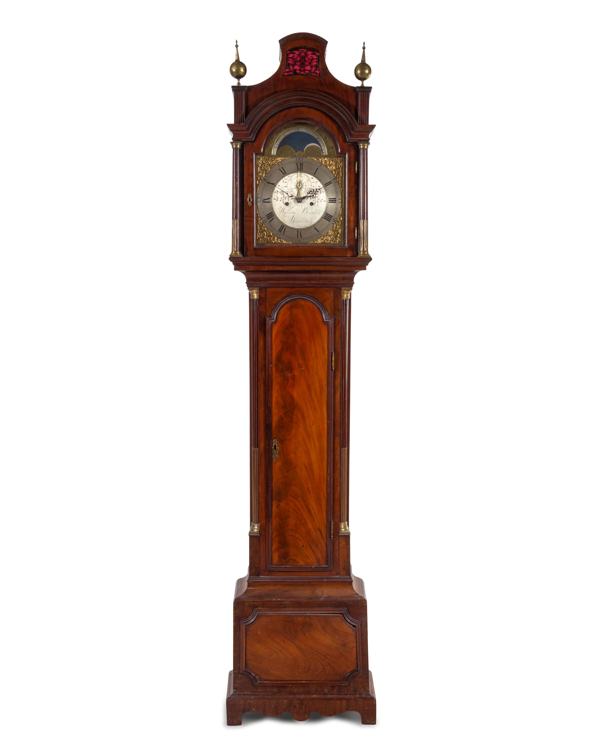 A George III Mahogany Tall Case Clock