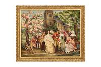 A Needlepoint Tapestry Panel