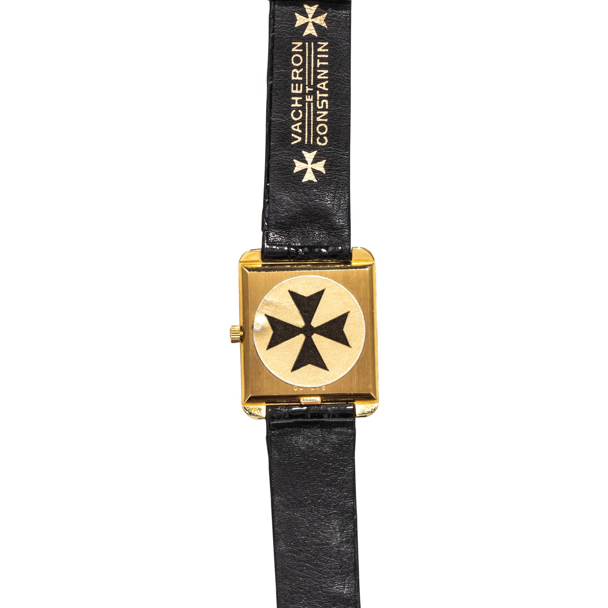 VACHERON CONSTANTIN, 18K YELLOW GOLD WRISTWATCH