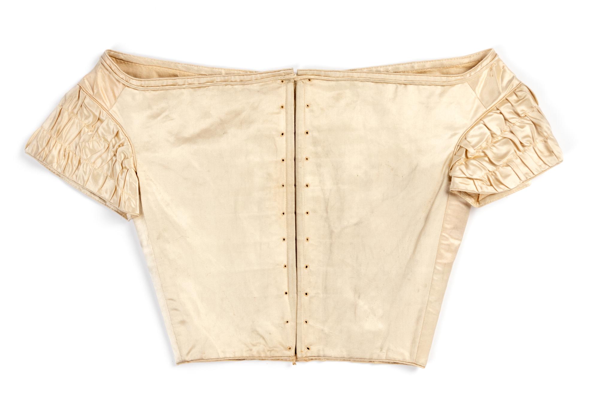 Three 19th Century Silk Bodices, 1820s-1830s