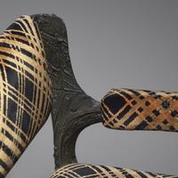 Paul Evans (American, 1931–1987) — Pair of Sculpted Bronze Armchairs, Model PE-105, c. 1970 Paul Evans Studio for Directional