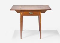 A Federal Inlaid-Mahogany Pembroke Table