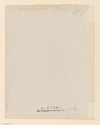 A pair of photographs ( Marché aux fleurs , circa 1900s ; Colonne Moris (Place Saint Sulpice) , 1910)