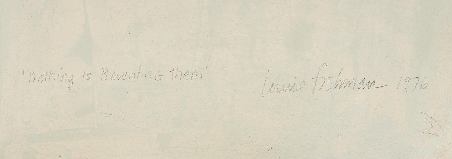 Nothing is Preventing Them , 1976