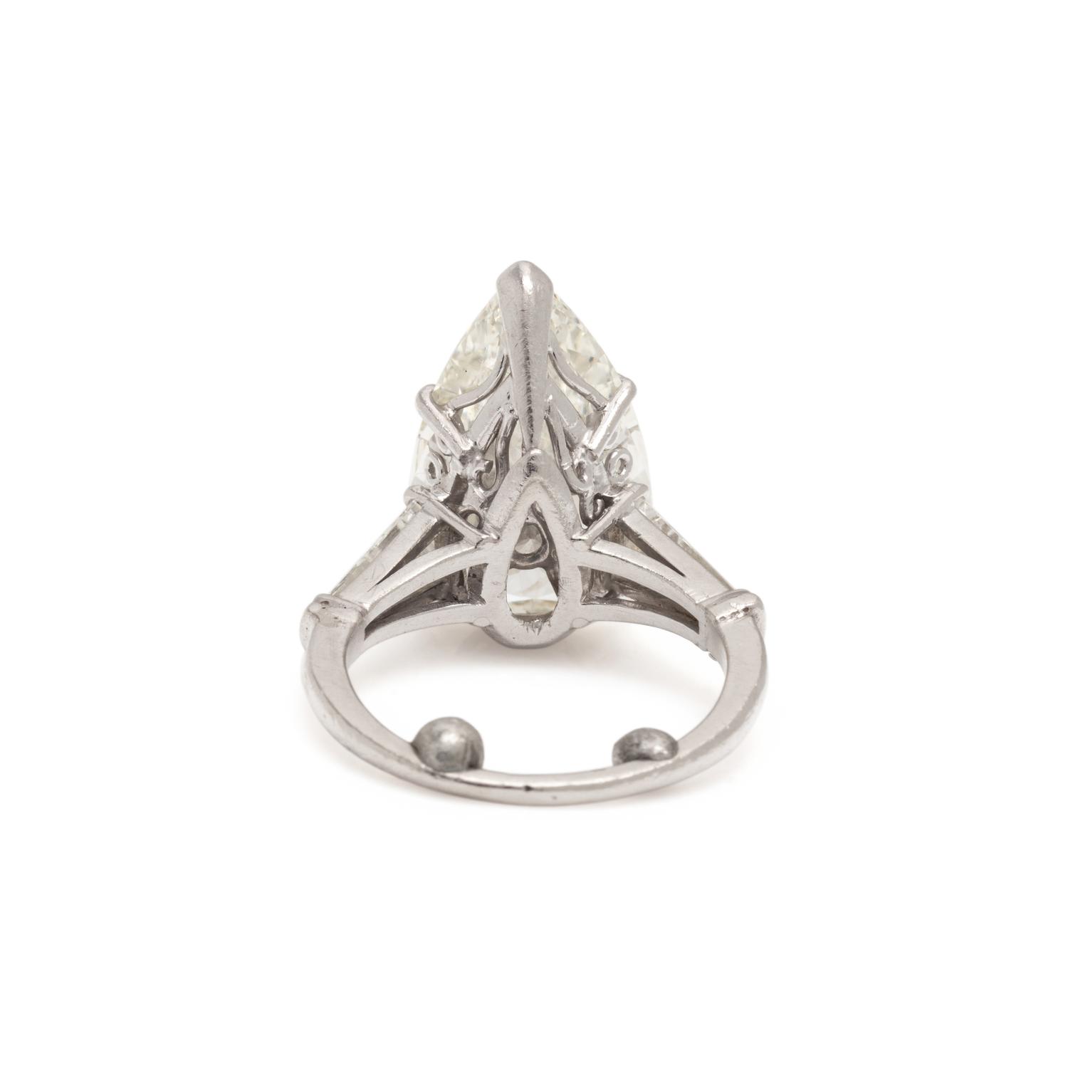 PLATINUM AND DIAMOND RING