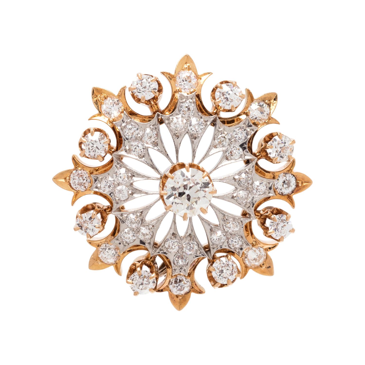 DIAMOND PENDANT/BROOCH