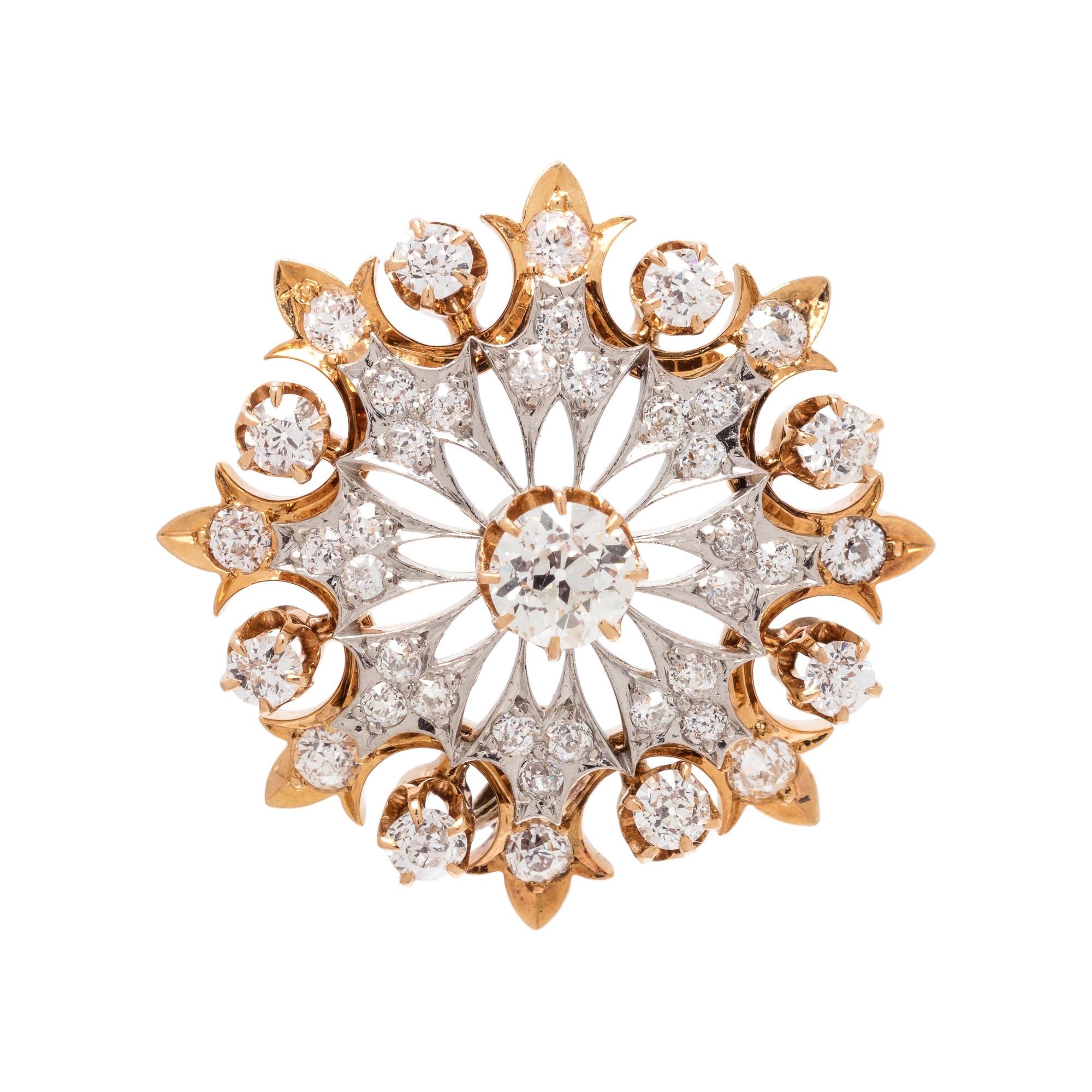 DIAMOND PENDANT/BROOCH