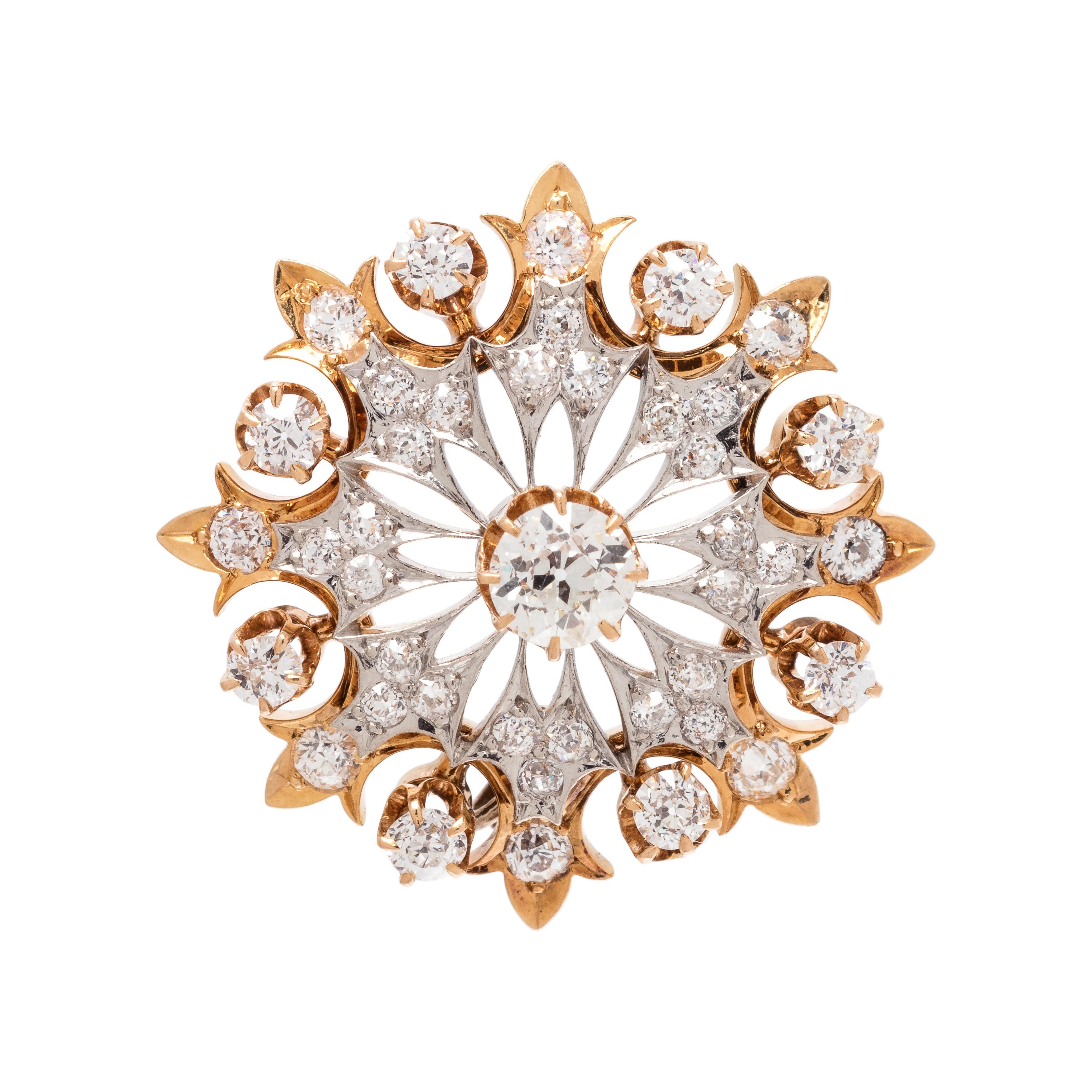 DIAMOND PENDANT/BROOCH