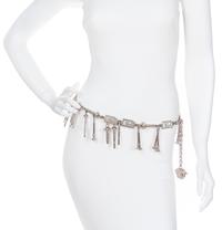A Gianni Versace Screw and Greco Link Belt,